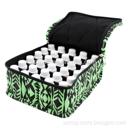 Essential oil bag for 30 vial bottles - various colors